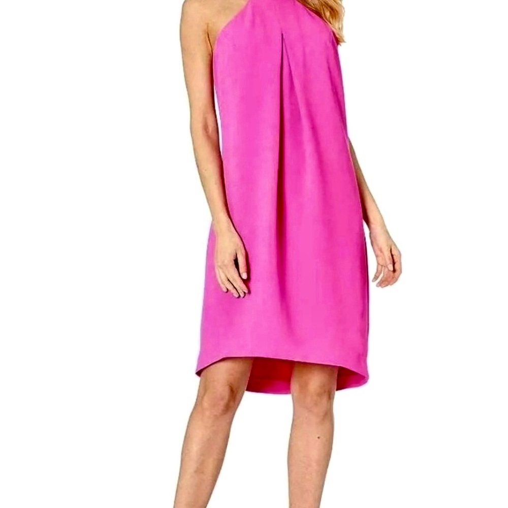 Trina Turk Fuchsia Halter Dress